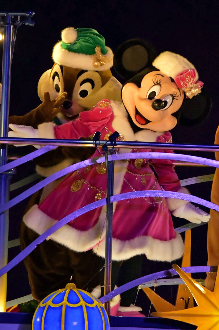 ディズニーホテル新プラン】クリスマスコスチュームのミキミニと