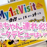 【ディズニー赤ちゃんデビュー！】パークデビューはいつから？赤ちゃん連れ必見のアト…